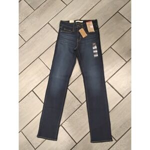 Levi's 314 Shaping Straight Jeans Dark Wash Women's Size 26x32 NWT